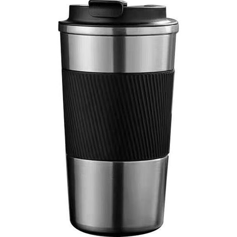 Thermos tasse à double paroi, isolé, de voyage, d'or, 510ml (1/5)