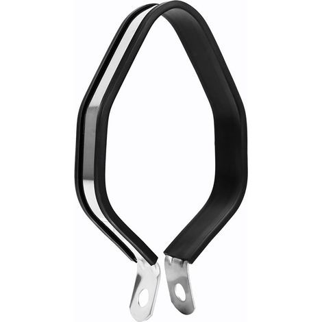 BRAVIX Support d'échappement de moto, support de montage hexagonal pour silencieux d'échappement de moto, accessoires de moto (couleur primaire) Modification/installation/performance de voiture (1/4)