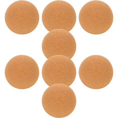 8 bouchons liège, naturels, ronds, pour bouteilles et bocaux (1/5)