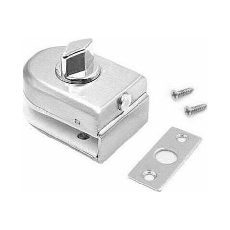 Serrure porte coulissante En Acier Inoxydable Anti-Vol Serrure Double Swing Articulée Sans Cadre Push Serrure Porte Coulissante 1012mm (1/5)