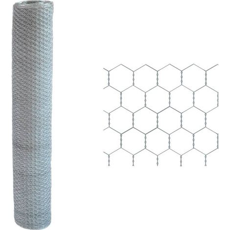 RETE TRIPLA TORSIONE ESAGONALE 25 x 3 Filo Ø mm. 0,8 - H. cm 150 x mt. 25
