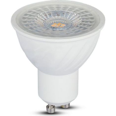 Foco LED GU10 Samsung Chip V-TAC de 6 W, 110°, blanco frío, regulable