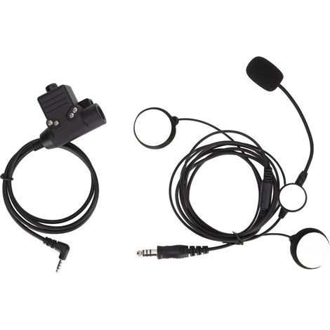 Casque Militaire Universel 7,1 mm pour Moto avec Micro Bilatéral Compatible Talkies-Walkies Xiaomi 1S/2S (1/5)
