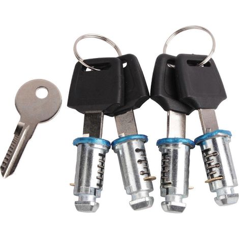 Barres de toit, verrous, cylindres de verrouillage, clés, kit de barres de toit pour SUV, amovibles (1/5)