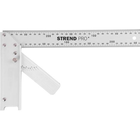 Winkel FSC-08 300 mm, Alu, mit Winkelmesser