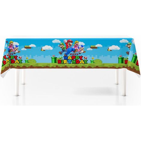 Tovaglia - Super Mario - 1 Pezzo - 42,5"x70,8" - Multicolore - Rettangolare