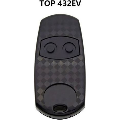 Telecommande - 433,92 MHz - Pour Portail Et Recepteur - 2 Boutons - 68 X 12 X 32 Mm - Avec Oeillet Porte-Cles - 3 Unites (1/3)