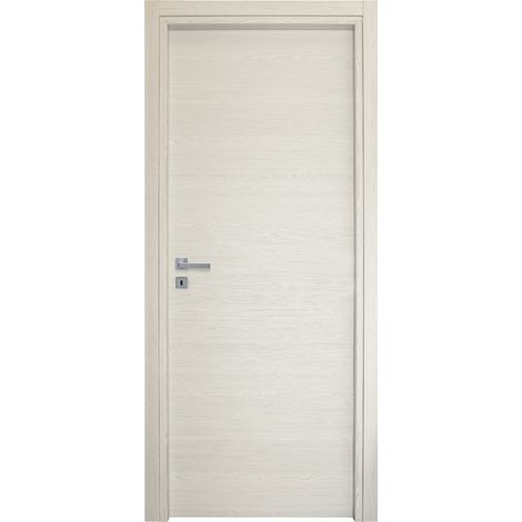 Porta battente TUA modello A colore quarzo 80x210 cm (1/4)