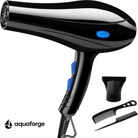 Sèche cheveux professionnel 1200 W 5 vitesses air chaud froid (1/5)