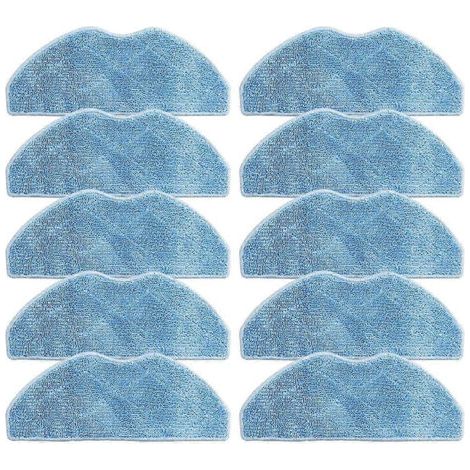 Lingettes de rechange pour aspirateur EZVIZ RE4 / RE4 Plus / RE5 / RE5 Plus : lingettes lavables (lot de 4). (1/5)