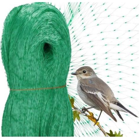 Bird protection net 4 x 5 m - Ideal for fruit trees, foliage, sandboxes, and pools.