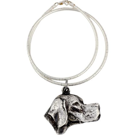 Pointer – eine Hundehalskette, einzigartiger Schmuck für Hundeliebhaber, ein einzigartiger Schlangenanhänger von Art-Dog (1/5)