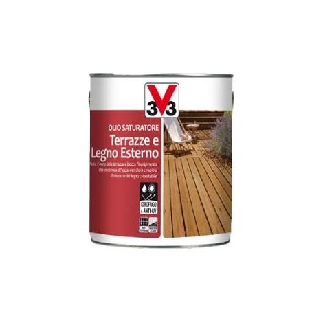 OLIO PROTETTIVO LEGNO GIARDINO INCOLORE  LT.2,5