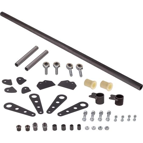 UNIVERSAL CAR/TRUCK ANTI-ROLL BAR, 24" - 36" FRAME WIDTH ROD ENDS MOUNTING TABS