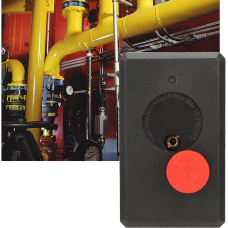 Interrupteur de commande triphasé vertical monotrou 380 V adapté aux compresseurs d'air (1/5)
