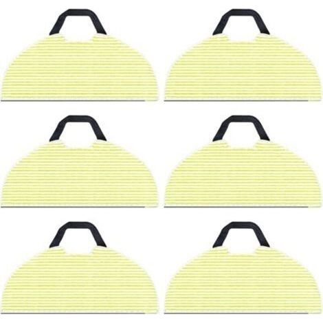 6er-Pack Ersatzreinigungstücher für den Shark RV2610WA AV2610WA AI Ultra 2-in-1 Saugroboter, Shark AI Ultra Mikrofaser-Reinigungstuch