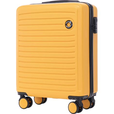 Maleta de cabina Wings ABS+ COOT de 20" color amarillo