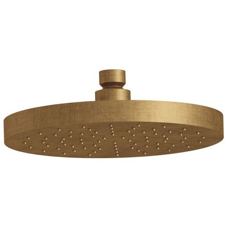 Pomme de douche laiton ronde Ø 19 cm vieux bronze mat - CRISTINA ONDYNA PD01493 (1/2)