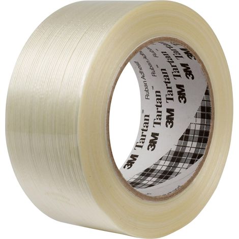 3M Nastro Filament Multiuso 8953, 50 mm X 50 m, 18 Pezzi