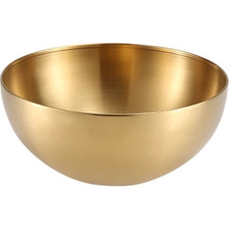 Set di ciotole per insalata (6 pezzi) Ciotole in acciaio inox per mescolare Ciotole multifunzionali per cuocere, impastare, mescolare e cucinare Resistenti al calore, lavabili in lavastoviglie (1/5)