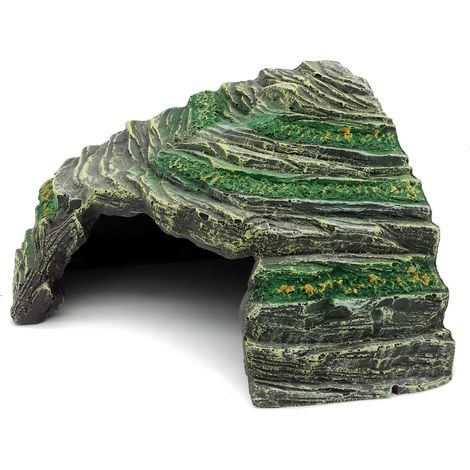 Décorations pour terrariums, cachettes pour reptiles, grottes et accessoires d'aquarium, aménagements paysagers décoratifs en résine, paysages d'aquarium