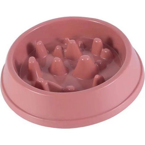 Gamelle anti-glouton pour animaux de compagnie - Prévient les étouffements - Améliore la digestion - Gamelle ralentissant l'alimentation des chiens (1/5)