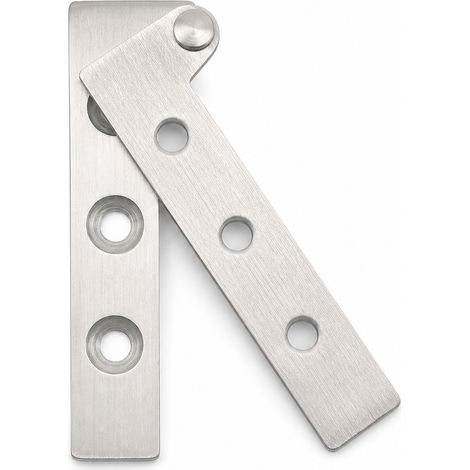 Charnière Inox 1 Pièce pour Fenêtre 64 x 22 x 1,5 mm (1/5)