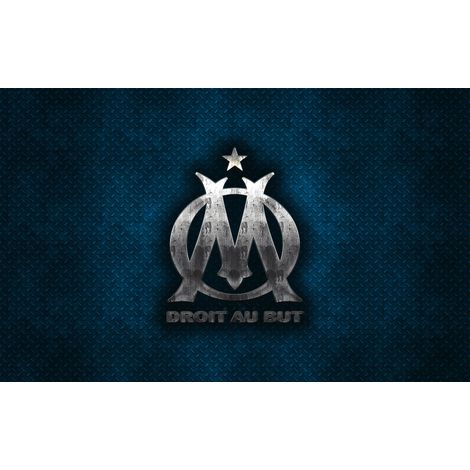 Papier peint panoramique Foot / Football - OM - Olympique de Marseille - 130 cm x 81 cm (1/2)
