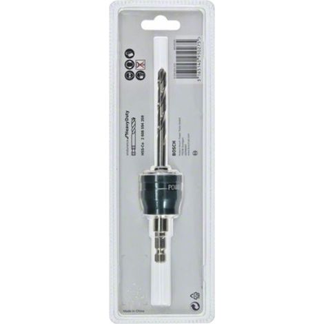 Adaptador Power-Change + Hex 8,7 mm (3/8) 7,15x105 mm HSS-G sierras de corona de 20-127 mm BOSCH