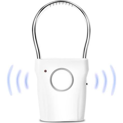 Tür- und Fensteralarm, Türgriffalarm, Terrassentürsensor, Türalarm, Diebstahlsicherung mit Vibrationsalarm, Drahtlose Hausalarmanlage, 120 dB (1/5)