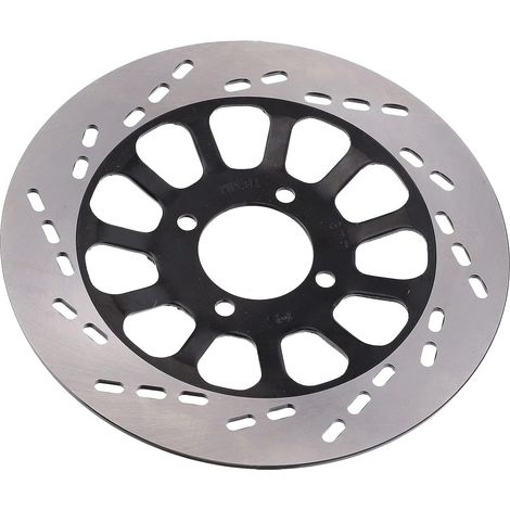 Disque de Frein Durable Haute Performance pour PIT Trail Dirt Bike Motocross en Alliage D'acier Noir (1/5)