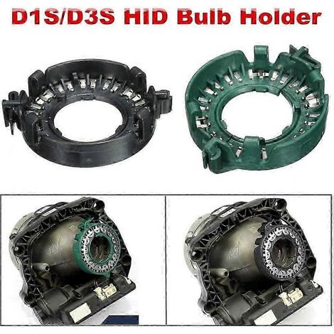 2 Stück D1S D3S Xenon HID Lampenfassung Adapter Clip Ring Halter 63117162087 für BMW 1er, 3er, 5er, 7er, X5, X6 Edition 0820