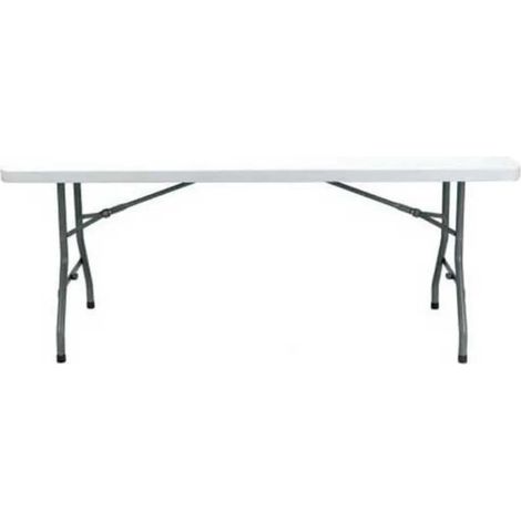 Tavolo da giardino Resol Chopin pieghevole 184x77 cm acciaio