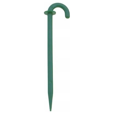 TrendLine Gartenheringe Kunststoff 13,5 cm Erdnägel 20 Stück Bodenanker
