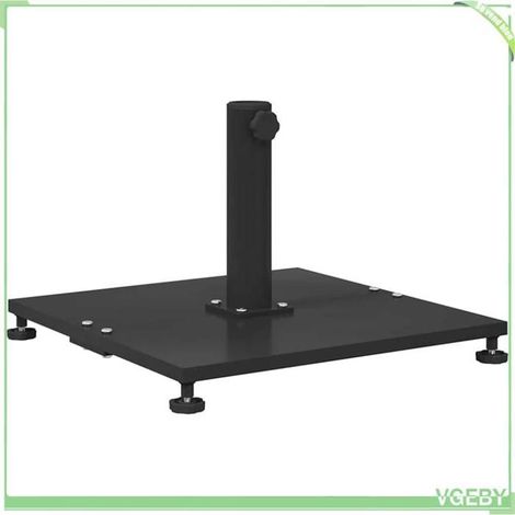 Base de parasol - FAFEICY - 42009946 - Noir - Acier - 45 x 45 x 31 cm (1/5)