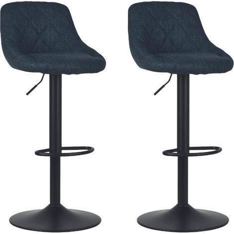 Lot de 2 chaises de bar réglable en hauteur Casita CHABARONEBLE 3 (1/2)