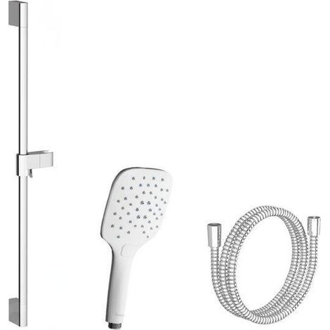 Ravak Douches - Ensemble de douche Air 921.00, tige et flexible, 3 jets, chrome X07S002 (1/3)