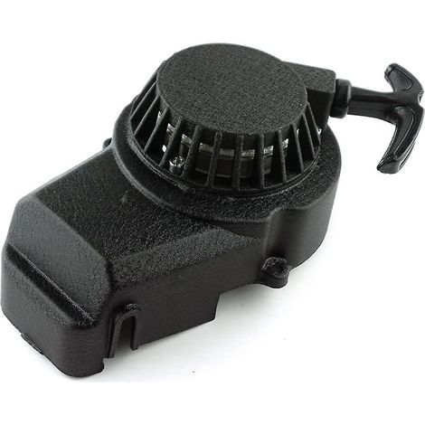 Démarreur de rallye facile, démarreur de rallye noir pour mini-moto, cliquet de démarreur en aluminium pour mini-motos 49 cc et 47 cc. (1/4)