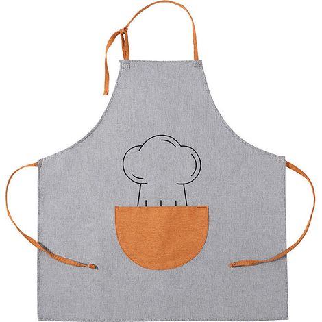 Tablier de cuisine, tablier de maison, tablier sans manches réglable, combinaison de travail bleue (1/4)