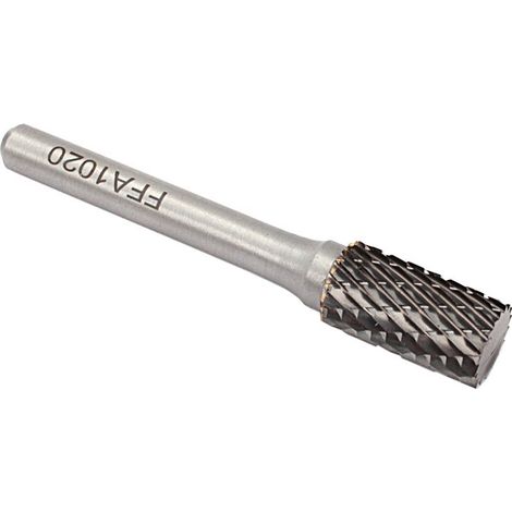 Râpe cylindrique en tungstène ¤12x25x66/6mm A