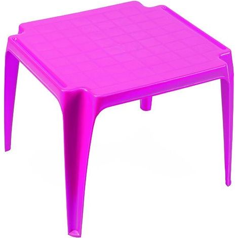 Fuchsia Spieltisch für Kinder 55x50x44cm