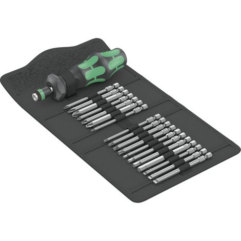 Wera Kraftform Kompakt Turbo Negro Verde Destornillador