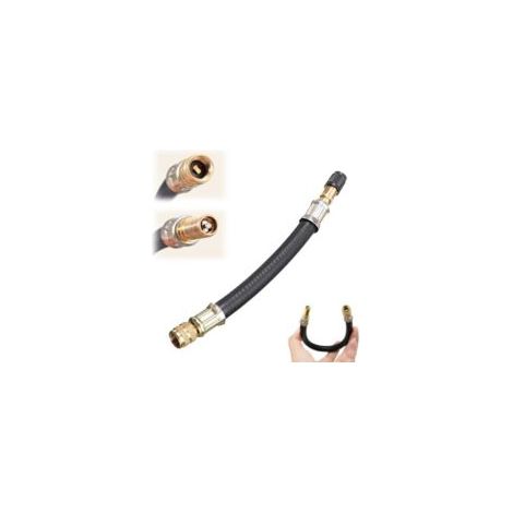 Geeignet für Kfz-Ventilverlängerungen, Fahrrad-Ventiladapter, Kfz-Ventilverlängerungen, Ventiladapter mit Universal-Ventilkappen, geeignet für Autos, LKWs, Motorräder und Fahrräder (100 mm).