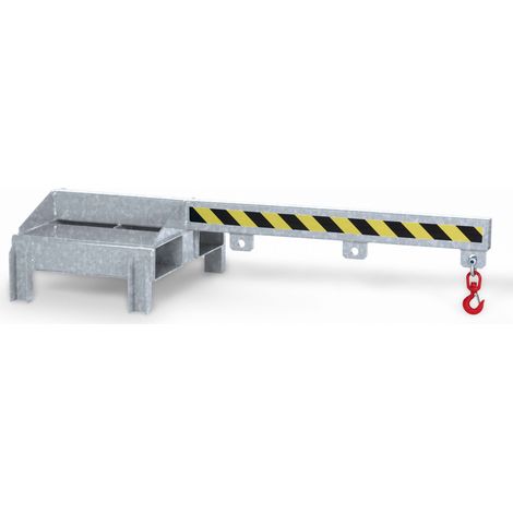 RR Industrietechnik Lastarm Typ RLA-DST bis zu 1000kg Tragkraft für Deichselstapler verzinkt