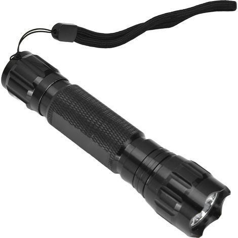 Lampe torche LED T6, 5 modes, étanche IPX5, lampe de poche camping extérieur pour randonnée aventure (1/5)