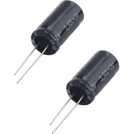20 condensateurs électrolytiques en aluminium noir 1000 µF 50 V 13 x 25 mm (1/5)