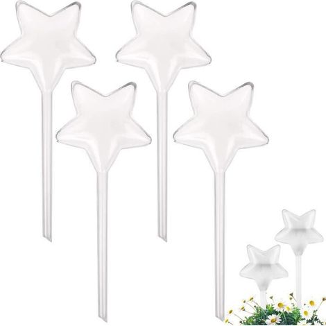 Globes d'arrosage - ZGEER - Lot de 4 - PVC - Arrosage automatique - Intérieur et extérieur (1/5)
