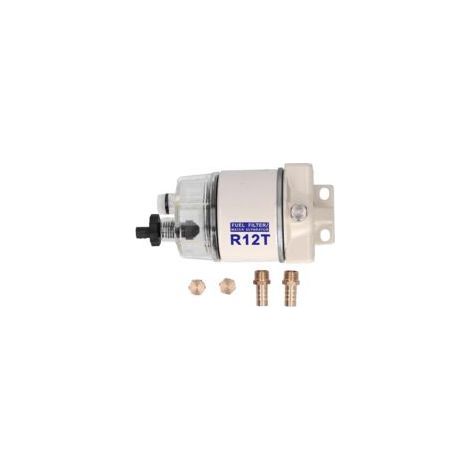 Kraftstofffilter-Wasserabscheider, Marine-Kraftstofffilter-Wasserabscheider, 30 GPH Durchflussrate mit automatischem Ablauf, Ersatz für R12T