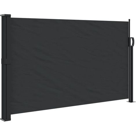Auvent latéral rétractable noir 120x600 (1/5)