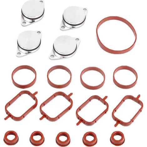 4-pack of 22mm engine intake valve modification plugs suitable for BMW models